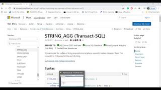 Group Items With Comma Separation | String_AGG | SQL Server Tutorial (2020)