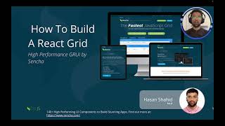 How To Build A React Dashboard using Sencha GRUI - High Performance React Grid