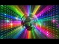 colorful big disco ball lights diy 3 hours vj loop