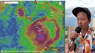 台風12号の5倍くらい？13号候補。台風12号(ムイファー)は速度が遅いので長期化が予想されています。