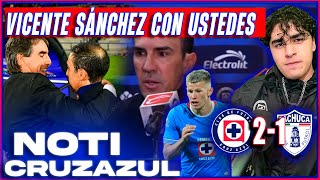 ¡VICENTE SÁNCHEZ se GANÓ EL RESPETO de ALMADA! CONFERENCIA DE PRENSA tras GANAR ante PACHUCA