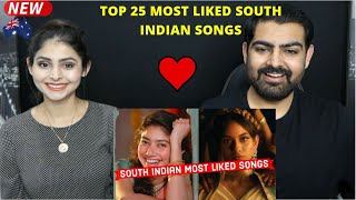Top 25 Most Liked South Indian Songs on Youtube All Time | Telugu, Tamil, Malayalam, Kannada Songs