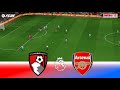 Bournemourh vs Arsenal - Premier League 24/25 | Full Match All Goals | FC 25 Gameplay PC