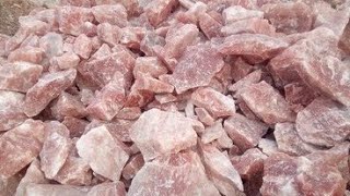 Rock Salt/ Kala Namak മലമുകളിൽ നിന്നും ഉപ്പ് പാറ Rajasthan.