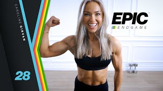 BOSSED Back, Biceps and Abs Workout | EPIC Endgame Day 28