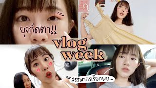 VLOG WEEK! โดนยุงกัดตา โดนสรรพากรเรียกกก🥶 | mintchyy