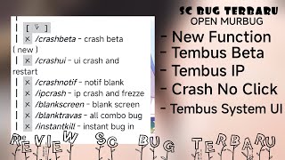 REVIEW SC BUG WHATSAPP || TEMBUS WA BETA || CRASH NO CLICK || ANTI SHORCUT || GABISA HAPUS DATA