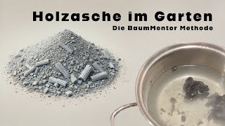 Holzasche im Garten verwenden – Die richtige Methode für gesunde Pflanzen!