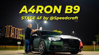 GECOL !! GASPOL PAS UJAN GEDE !!STAGE 4F DI AUDI A4 QUATTRO !!( SPEEDCRAFT’S A4RON)