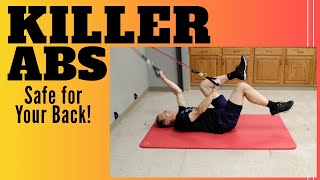 3 Killer Ab Exercises- Safe for Your Back & Back Pain + Giveaway!