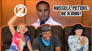 Russell Peters on Laugh Factory Part 2 | Be a Man! | Reaction!