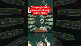 This plugin HEAVILY upgraded the ability to make UI for RPG Maker #gamedev #rpgmaker #videogames