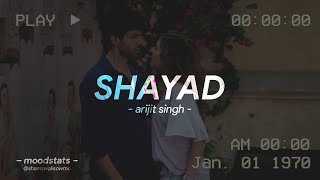 Love Aaj Kal - Shayad | Arijit Singh (WhatsApp Status) (Lyrics)