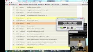 Applied Multivariate Statistical Analysis - Class #12