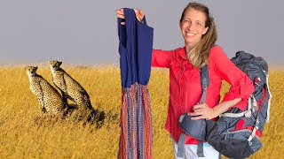 Ropa para un safari a Tanzania 2025 - ¿Qué es mejor, maleta o mochila?