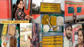 Delhi to Bangalore by Rajdhani Express | My train journey experience | 3rd ac food fair facilities 🌸