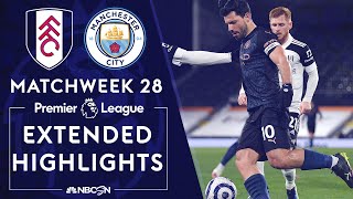 Fulham v. Manchester City | PREMIER LEAGUE HIGHLIGHTS | 3/13/2021 | NBC Sports
