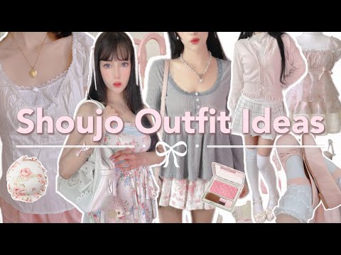 Shoujo Girl Anime Outfit Ideas style guide ( lookbook )