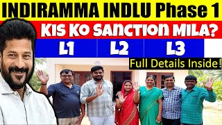 Telangana Indiramma Houses: Full Details of Phase 1 Sanctions!