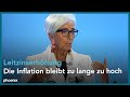 Christine Lagarde zur Sitzung des Zentralbankrats zum Zinsentscheid am 27.07.23