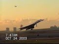 Concorde Last 002 departure from JFK with ATC Comm. Video from @JFKFUEL