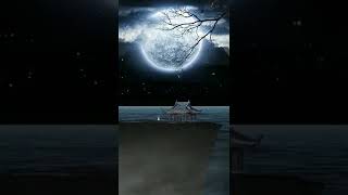 Beautiful Moon 🌜 Trending 4k Full Screen Status 🥀 #nature_status_video