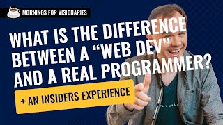 The difference between a so called “web developer” and a real programmers & developer …