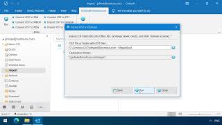 Import OST Files to Outlook