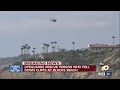 Lifeguards rescue person who fell down cliffs at Black's Beach