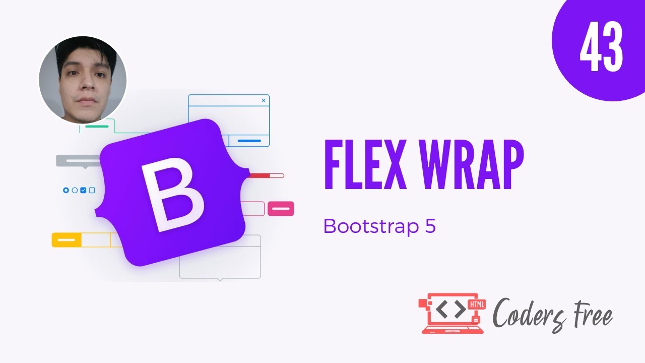 43 - Flex Wrap - Curso Aprende Bootstrap 5 Desde Cero - YouTube