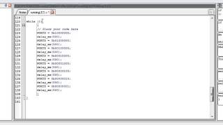 Belajar Microcontroller ATmega part 1 - Running LED (Proteus dan CV AVR)