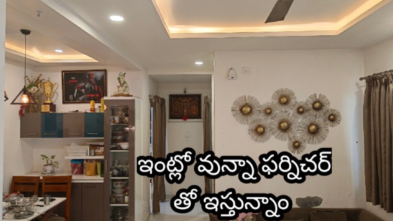 Fully Furnished || 2 Bhk Flat For Sale In Hyderabad [ With Furniture ...