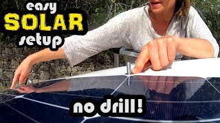 HOW TO INSTALL SOLAR IN YOUR VAN - EASY SOLAR SETUP