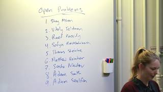 Open Problem Session