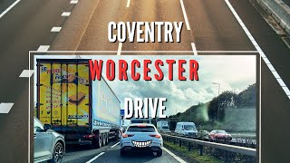 Coventry - Worcester England Drive | M6-M42-M5 | October 2023