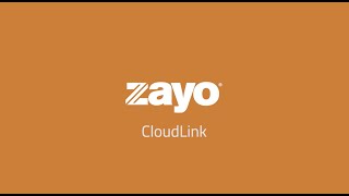 CloudLink from Zayo