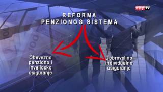 Reforma penzionog sistema - City televizija