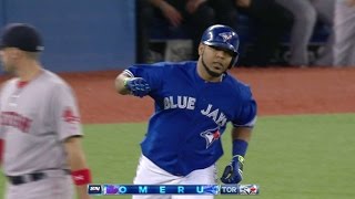 BOS@TOR: Blue Jays jump ahead on Encarnacion's homer