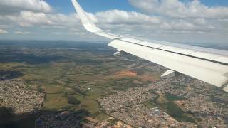 Chegada de avião em Porto Alegre