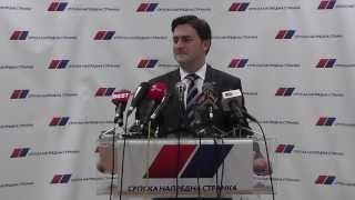 Никола Селаковић - Конференција за штампу 29.11.2013.