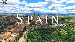 SPAIN - Nature Drone Footage (4K UHD) with Relaxing Music