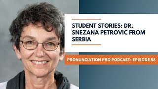 Student Stories: Dr. Snezana Petrovic from Serbia