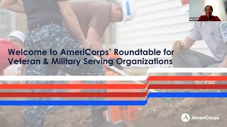 AmeriCorps Roundtable for Veteran & Military Serving Organizations