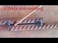 how to joint concrete iron easy technique #stickwelding#stickwelder# welding87