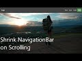 Sticky Navbar  & Shrink Navbar on Scroll with HTML ,CSS & JavaScript
