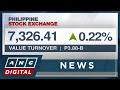 PSEi closes higher at 7,326 | ANC