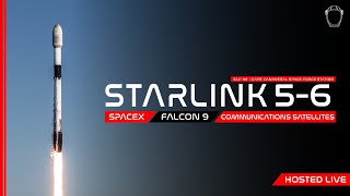 LIVE! SpaceX Starlink 5-6 Launch