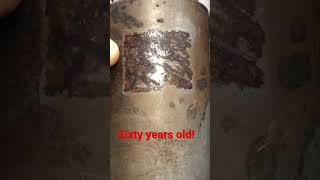 Check this out! 60 YEAR OLD oil filter housing #oldtimer#diy #amazing #shorts #skills#diesel#massey