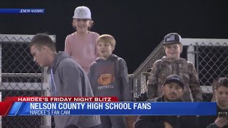 Hardee's Friday Night Blitz Week 6 Fan Cam : Nelson County High School Fans