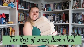 The Rest of 2023 Book Haul